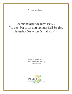 Participant Packet