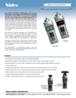 DT-105A - Shimpo Instruments