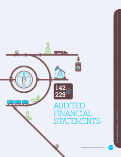 AUDITED FINANCIAL STATEMENTS