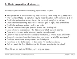 6. Basic properties of atoms