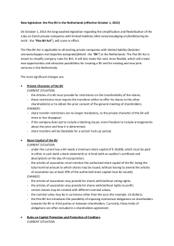 the Flex BV in the Netherlands - Legal knowledge portal &ndash; Sharing