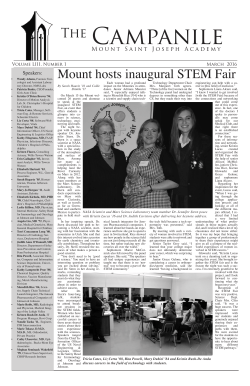 Mount hosts inaugural STEM Fair
