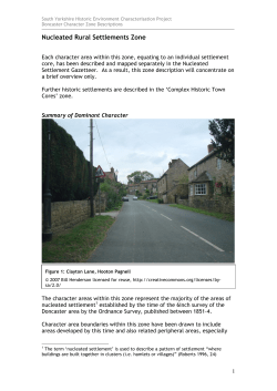Nucleated Rural Settlements Zone