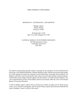 Democracy, technology, and growth