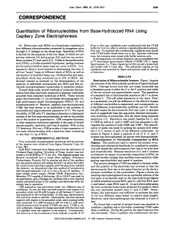 Quantitation of ribonucleotides from base