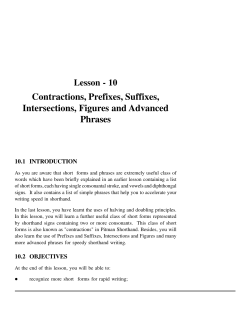 10-Contractions, Prefixes, Suffixes, Intersections, Figures and