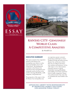 KANSAS CITY&ndash;Genuinely World Class: A - Show