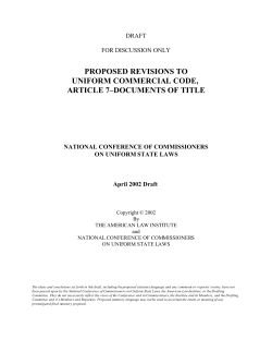 April 2002 Drafting Committee draft