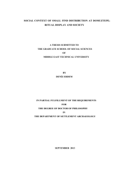 Neolithic Period is accepted to be one of the most important