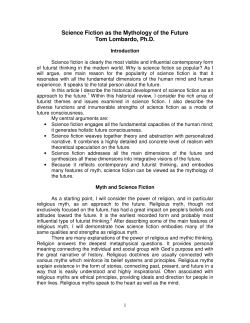 Science Fiction as the Mythology of the Future