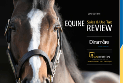 2015 Sales and Use Tax Guide