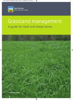 Grassland management