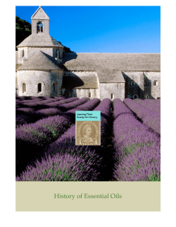 History of Essential Oils doc
