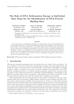 The Role of DNA Deformation Energy at Individual Base Steps
