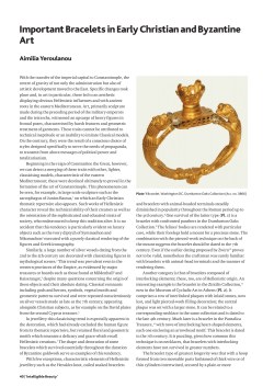 Important Bracelets in Early Christian and