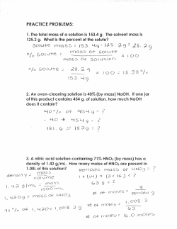 Solution Problems - NP