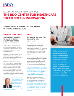 - BDO USA, LLP