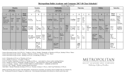 here - Metropolitan Ballet Academy