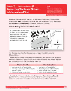 Connecting Words and Pictures in Informational Text