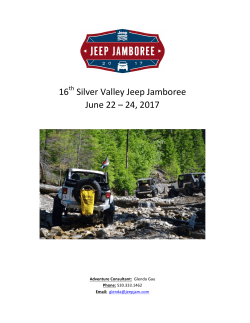 16th Silver Valley - Jeep Jamboree USA