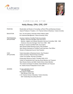 Holly Sharp, CPA, CFE, CFF - LaPorte CPAs and Business Advisors