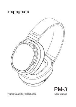 PM-3 Manual - OPPO Digital