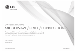 MICROWAVE/GRILL/CONVECTION