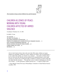 Children as Zones of Peace