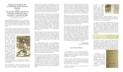 Milton and the Book Arts: An Exhibition of Rare