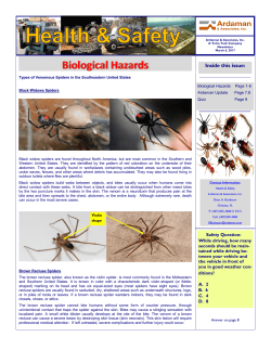 Biological Hazards - Ardaman and Associates, Inc.