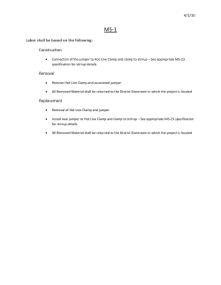 Labor shall be based on the following: Construction Removal