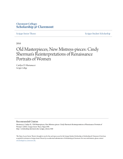 Old Masterpieces, New Mistress-pieces