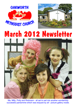 March 2012 - Oakworth Methodist Church