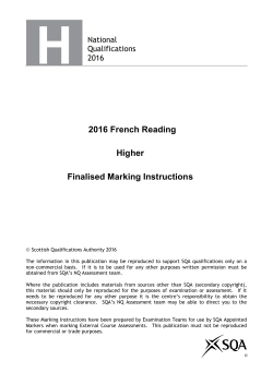 Higher French all