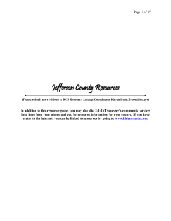 Jefferson County Resources
