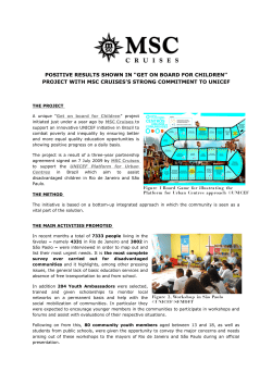 positive results shown in “get on board for children