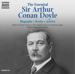 Sir Arthur Conan Doyle Sir Arthur Conan Doyle