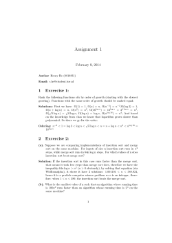Assignment 1