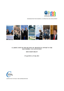 CLARIFICATION OF THE MEANING OF &ldquo;BENEFICIAL