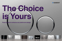 Flush plates to enhance any bathroom design