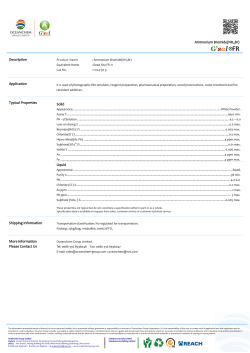 Ammonium Bromide(NH4Br) - Oceanchem Group Limited