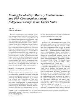 Fishing for Identity: Mercury Contamination and