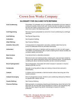 Glossary - Crown Iron Works
