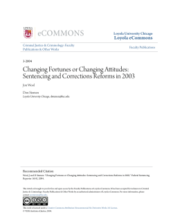 Changing Fortunes or Changing Attitudes