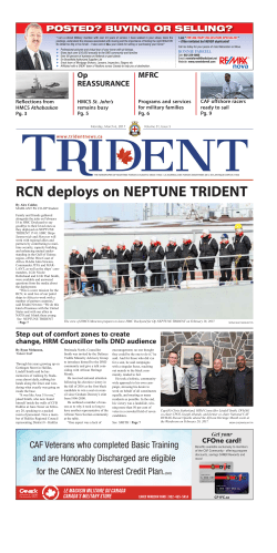 RCN deploys on NEPTUNE TRIDENT