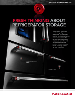 fresh thinking about refrigerator storage