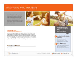 traditional ppo 2-tier plans