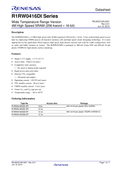 R1RW0416DI Series