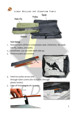 Tents - Ledge Sports