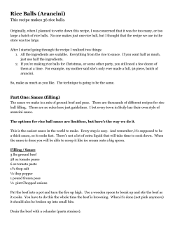 Rice Balls (Arancini) - Ventimiglia Italian Foods